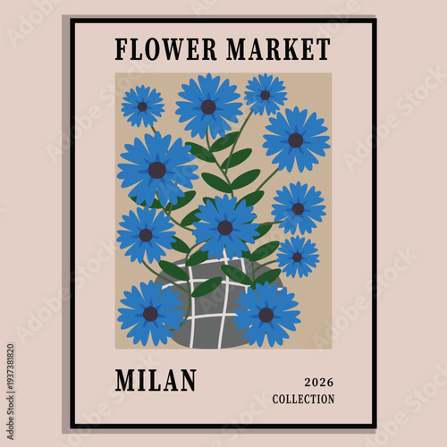 vector illustration of a decorative flower