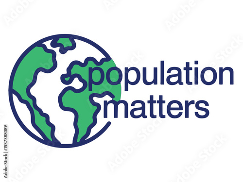 Population Matters Earth Globe Logo