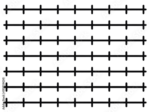 Railroad tracks, railway lines, train tracks, parallel rails, transportation infrastructure, black and white