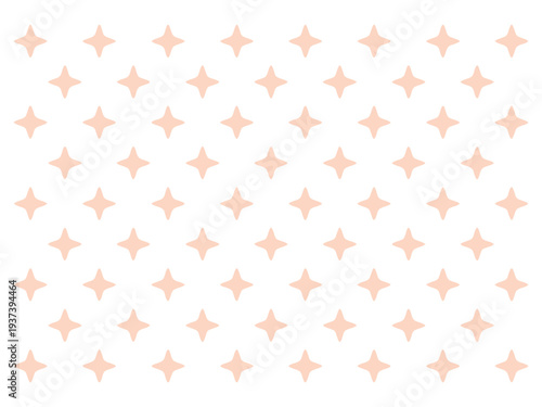 Pastel peach star pattern background