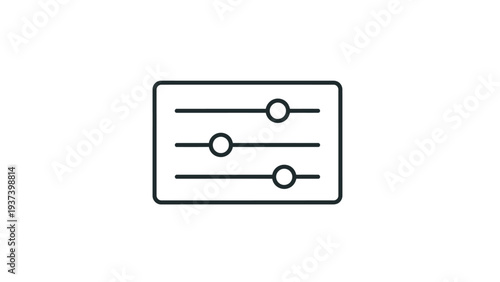 Simple Black Control Panel with Three Switches.