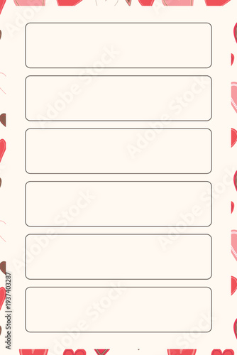 Graph paper. Printable To do list with check boxes, checklist, grid paper with color horizontal lines. Geometric pattern for school, textures, notebook, diary. Realistic lined paper blank.