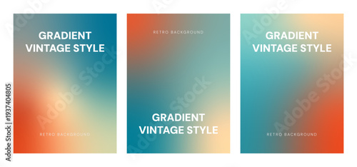 Abstract vintage gradient background with soft color blend for modern design