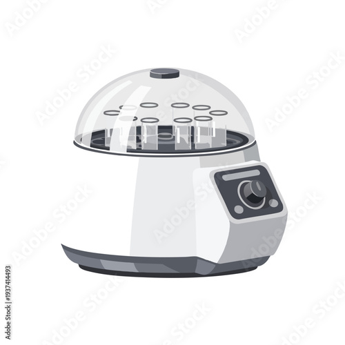 Modern Food Dehydrator with Control Panel and Transparent Lid