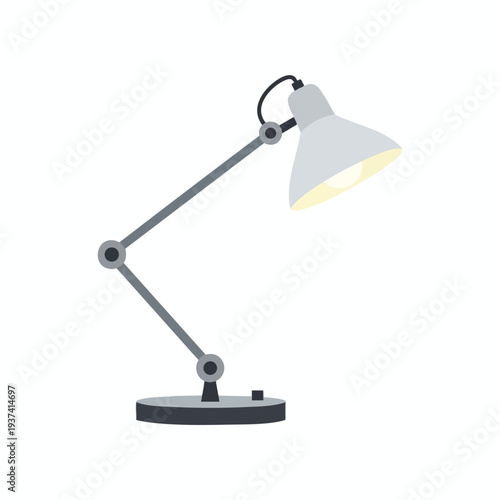 Modern Desk Lamp with Adjustable Arm