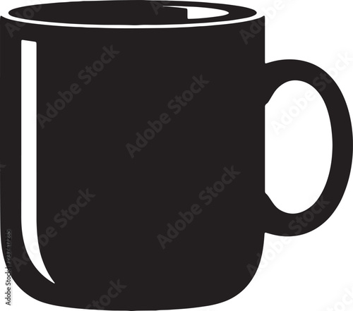 black coffee cup
