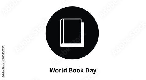 World Book Day icon vector