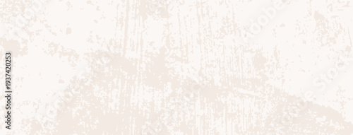 Light beige paint brush texture gradient. Gritty vector noise background. Vintage distress speckle gradient. Neutral distressed halftone bg. Cream color grit texture overlay. punk brush splatter swish