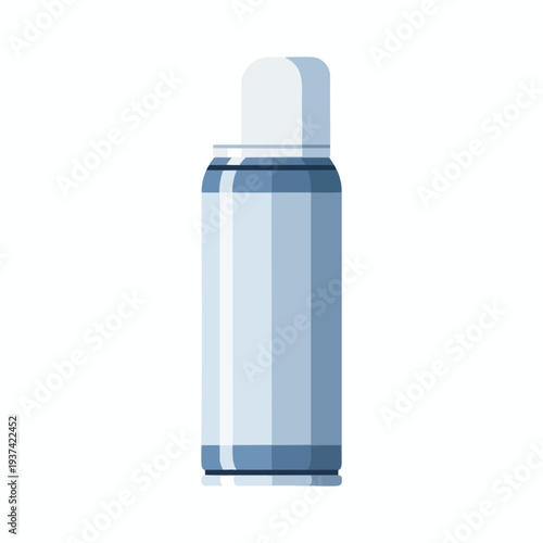 Illustration of a Modern Lip Gloss Bottle for Beauty and Cosmetics Campaigns