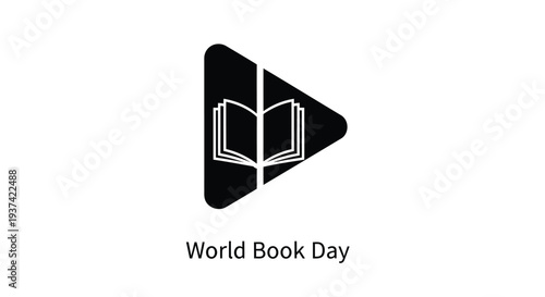 World Book Day icon vector