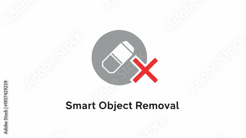 Smart Object Removal Tool Icon.