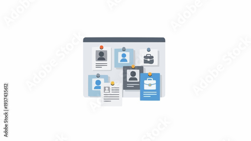 Collection of Various Identity Cards and Badges.