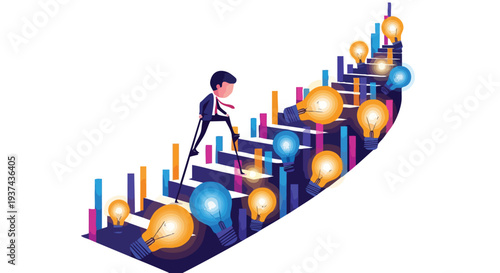 Strategic business leader scaling data-driven growth insights to achieve breakthrough corporate innovation and market leadership