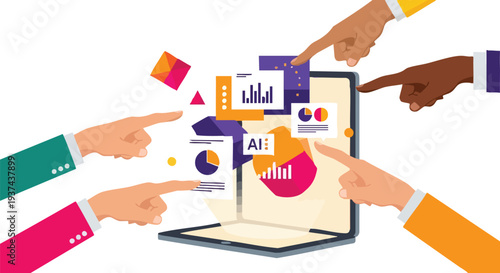 Empowering collaborative decision-making through AI-driven data insights for a diverse high-performance marketing team