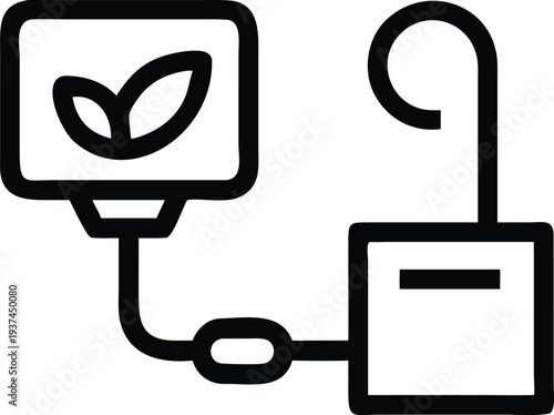 Digital farm monitoring system display for agricultural technology management and innovation