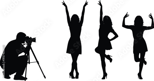 Diverse Children Silhouettes Collection featuring Kids Playing Sports, Reading, Gardening, Caring for Pets, School Activities, and Outdoor Play for Graphic Design