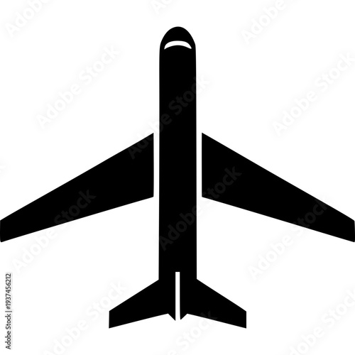 Passenger Plane Icon Vector