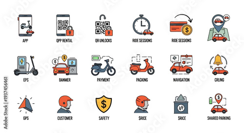 Delivery rider with safety gear.