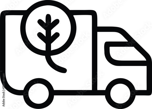 Green energy delivery vehicle transportation for sustainable logistics and shipping