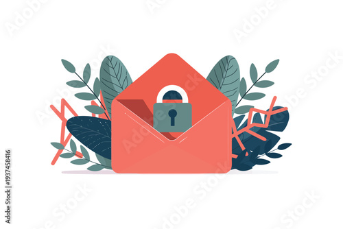 secure email password internet isolated
