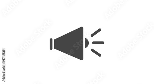 Loudspeaker Icon Sound Symbol Graphic.