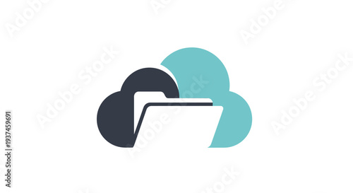 Cloud Computing Logo Design Symbol.
