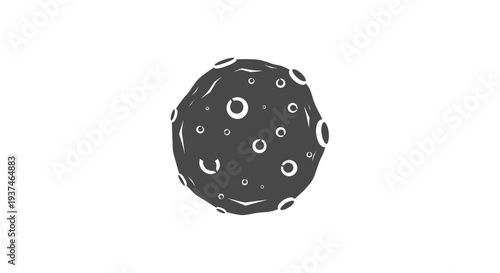 Black and white cookie macro closeup.