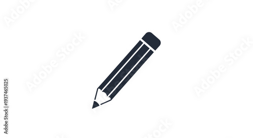 Black and White Pencil Illustration.