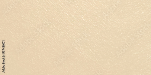 Warm beige cream leather texture with soft organic grain for luxury product background or elegant paper stationery