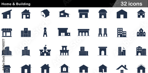 Home Appliances Thin Line Icons Set Domestic Technology, Household Gadgets, Kitchen Electronics, Cleaning Devices and Utility Symbols for Modern Living