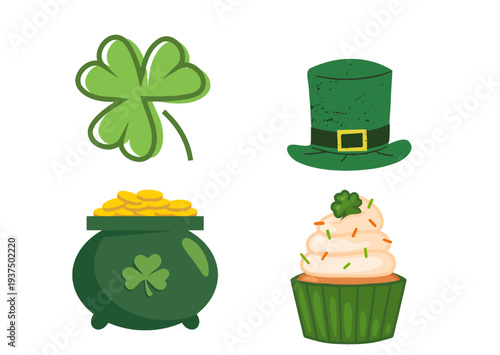 St patrick's day symbols and treats