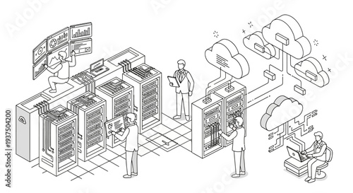 Technical Illustration of Machinery and Equipment.