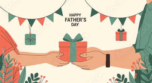 Thanks fathers day gift giving celebration