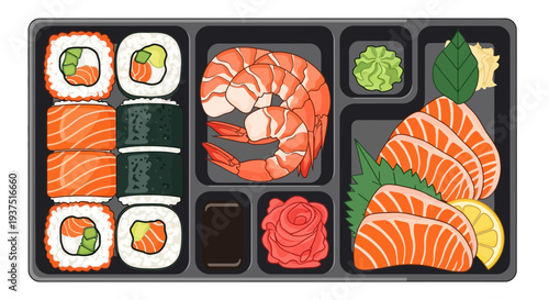 Sushi and Sashimi Platter