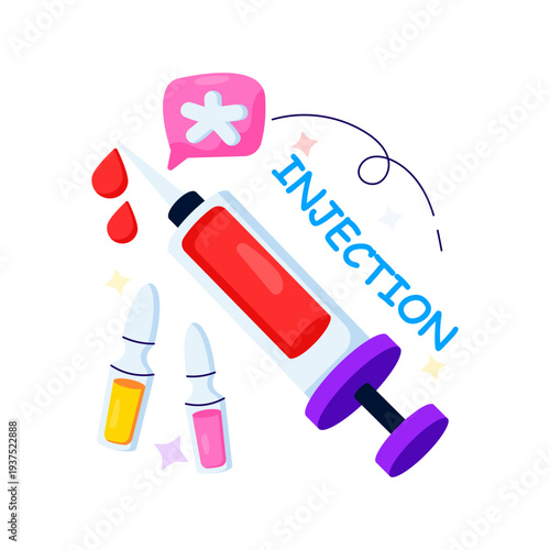 Premium download illustration of vaccination 