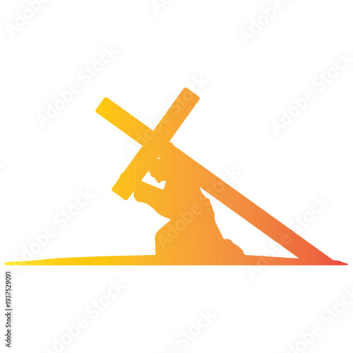 Kneeling Cross Bearer