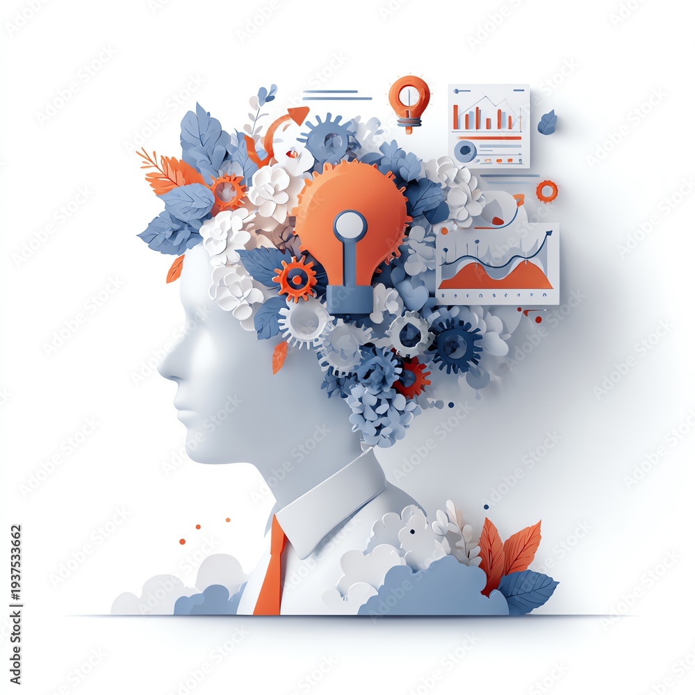 custom made wallpaper toronto digitalGrowth mindset and leadership development concept