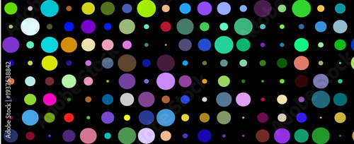 Vector abstract simple pattern for your game or background. Dots, spots and freckles. vector illustration