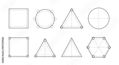 Geometric Shapes Construction and Development Process.