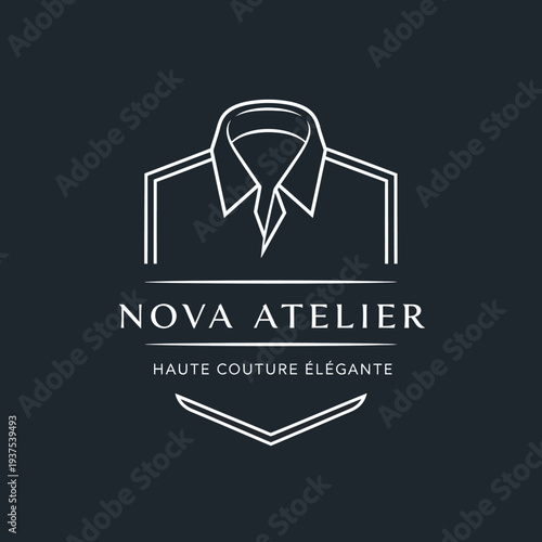 Elegant Shirt Logo Design for Fashion Brand.