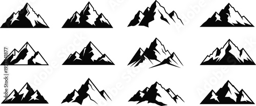 Solid silhouette vector bodybuilder posing muscular man icon, fitness and gym athlete, weightlifting champion, strong person sport design elements.