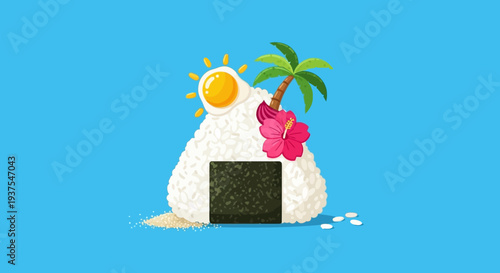 Onigiri Beach Vacation
