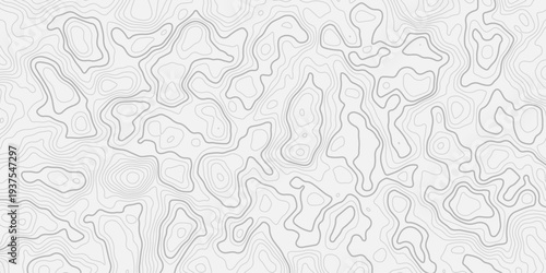Abstract Topographic Contour Map Lines Seamless Pattern with Geographic Terrain Relief and Grid Texture Background
Minimal Mountain Landscape Topo Line Art Design for Modern Map Style Illustration