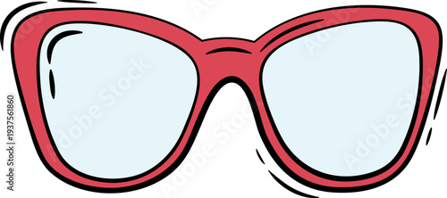 Summer Doodle Flat Illustration