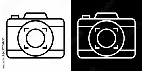 Image Recognition White Icon Set Design