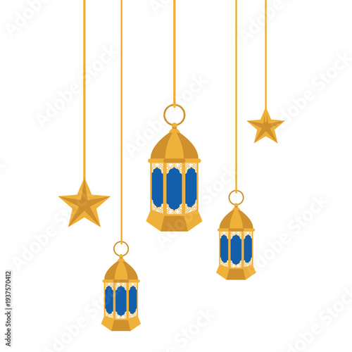 Ramadan Lantern Illustration