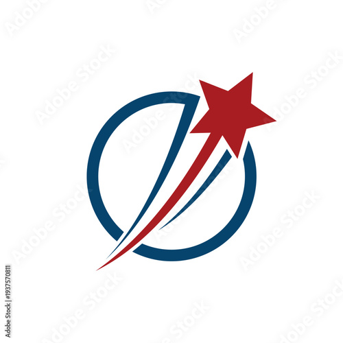 Star sign icon logo design template illustration vector