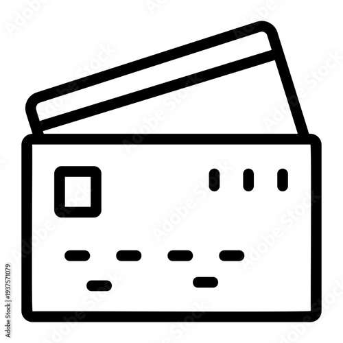 Credit card Line Icon