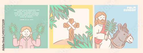 Palm Sunday quote card