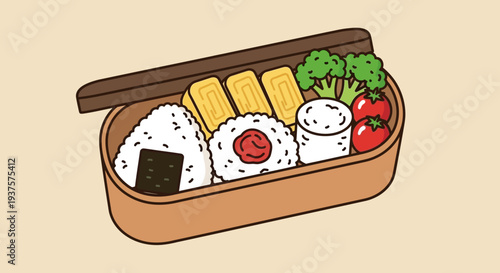 Japanese Bento Box Lunch